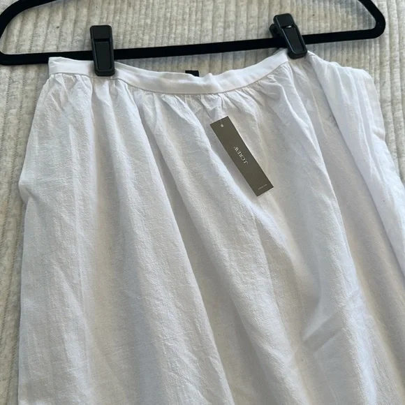 J Crew Beach 100% Cotton Midi Skirt Cover Up size M - Picture 3 of 8